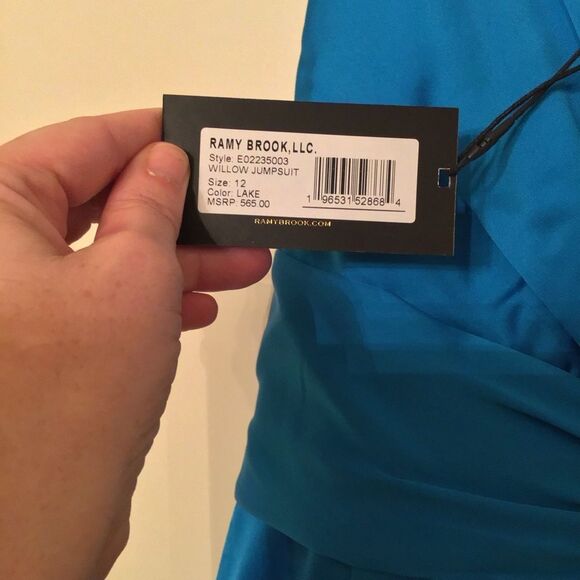 NWT Ramy Brook Lake Willow Women's Jumpsuit - Picture 9 of 10